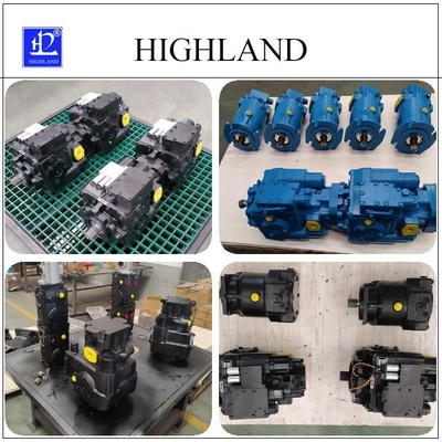 Projekt układu silnika pompy hydraulicznej Highland w kombajnie zbożowym