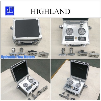 MYHT-1-4 Hydrauliczne mierniki przepływu z wyświetleniem danych dla temperatury oleju -20C-150C