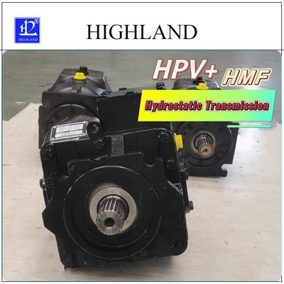 Wydajna hydrostatyczna transmisja napędu dla elementów układu hydraulicznego