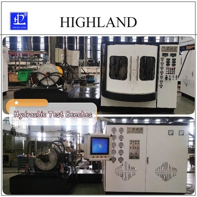 Hydrauliczne stanowisko testowe 500 l/min Testowanie pomp hydraulicznych i silników Sprzęt firmy HIGHLAND Design