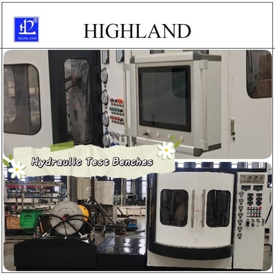 HIGHLAND Hydraulic Testing Machine Hydraulic Test Bench Z Wysoką Dokładnością Filtracji Oleju
