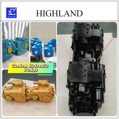 Wysokotlakie pompy tłokowe hydrauliczne do układu osiowego o zamkniętej pętli