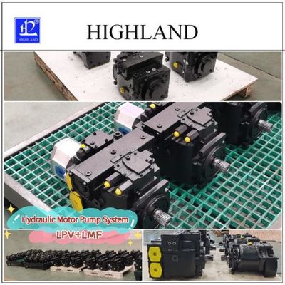 System pomp silnikowych hydraulicznych z materiałem żelaza odlewanego