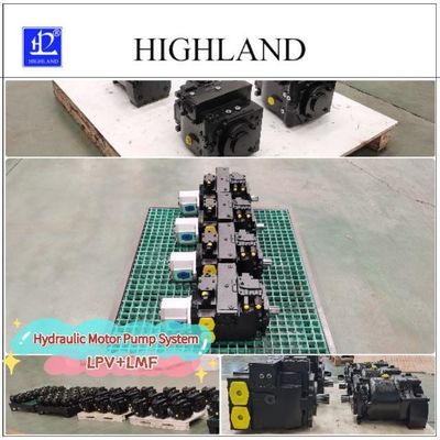 97% wydajność pompy silnikowej hydraulicznej z żelaza odlewanego do maszyn budowlanych