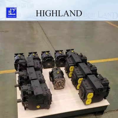 Układ pompy hydraulicznej do kombajnu o małej powierzchni