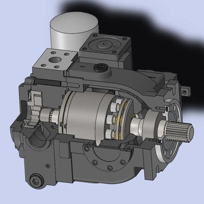 Pompy oleju hydraulicznego 42Mpa HPV110 szeroko stosowane do kombajnu do zbioru bawełny