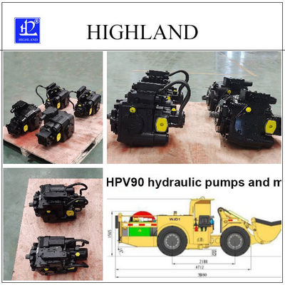 Pompy hydrauliczne do wozideł podziemnych Highland PV22 MV23 o silnej odporności na zanieczyszczenia