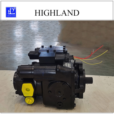 Czarna pompa tłokowa Highland o zmiennym wydatku hydraulicznym