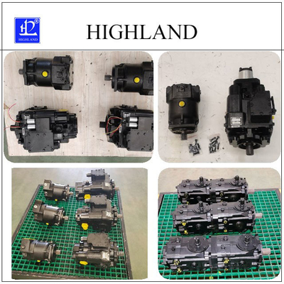 Projekt układu silnika pompy hydraulicznej Highland w kombajnie zbożowym
