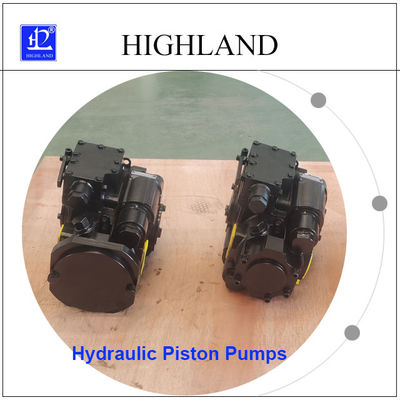 Pompy tłokowe hydrauliczne wyporowe Highland 42Mpa 90ml/obr. Sterowanie mechaniczne