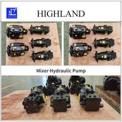 Hydrauliczne pompy tłokowe do ciężarówek z mieszalnikiem osiowym z przepływem zamkniętym Highland