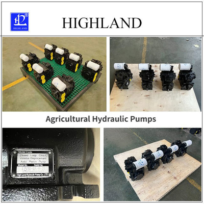 Hydrauliczne pompy tandemowe do kombajnów rolniczych o dużej pojemności z pompą zębatą