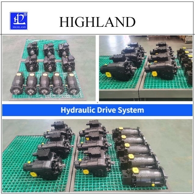 Niestandardowy hydrauliczny układ napędowy PV110 + MF110 do pogłębiarki