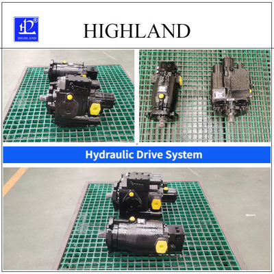 Niestandardowy hydrauliczny układ napędowy PV110 + MF110 do pogłębiarki