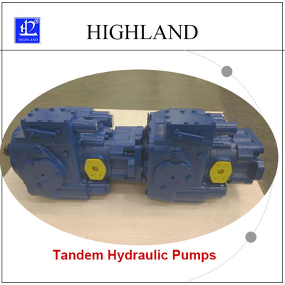 Pompa hydrauliczna Tandem 350 Bar o zmiennej pojemności 110 cm3 / R + 110 cm3 / R