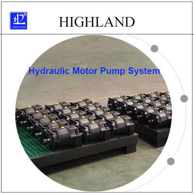 Układ silnika pompy hydraulicznej do kombajnu do ryżu Dostosowany LPV90