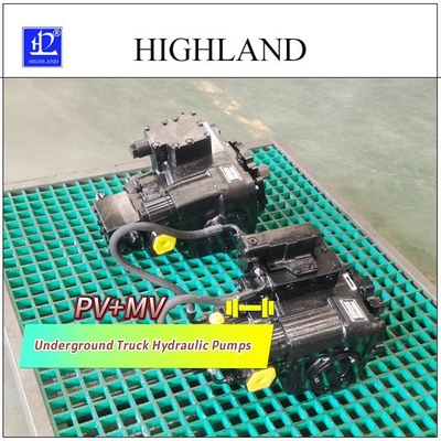 Pompy hydrauliczne PV22 MV23 do pojazdów podziemnych maksymalizują produktywność w trudnych warunkach