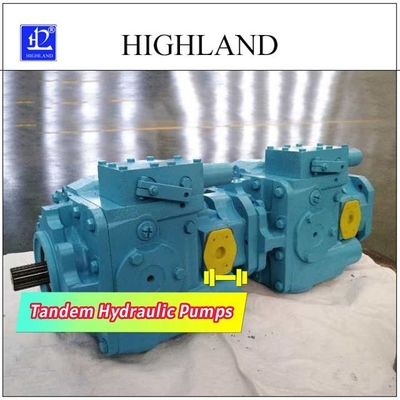 Pompy hydrauliczne tandemowe osiowe o zmiennym wydatku 110 cm3 / R + 110 cm3 / R