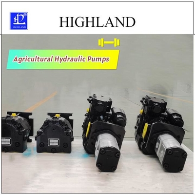 Wysokociśnieniowe hydrauliczne pompy tłokowe Highland 42Mpa Tandem do rolniczego układu hydraulicznego