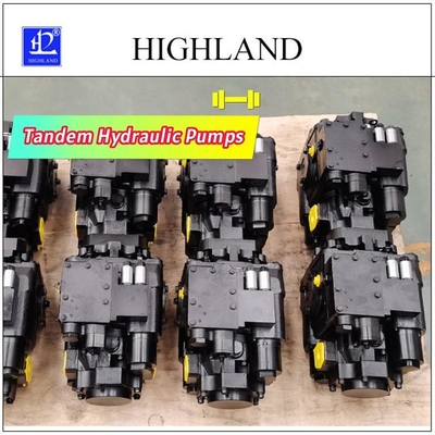 HPV & HMF Tandem Hydraulic Pumps: Zmiennik przemieszczenia, maksymalne ciśnienie 42Mpa, 2900r/min