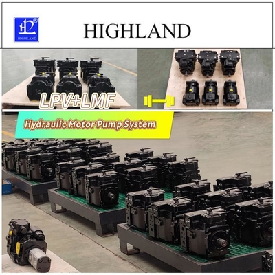 HIGHLAND Harvester Scraper Hydraulic Pump Motor System Struktura osiowa