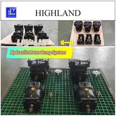 HIGHLAND Harvester Scraper Hydraulic Pump Motor System Struktura osiowa