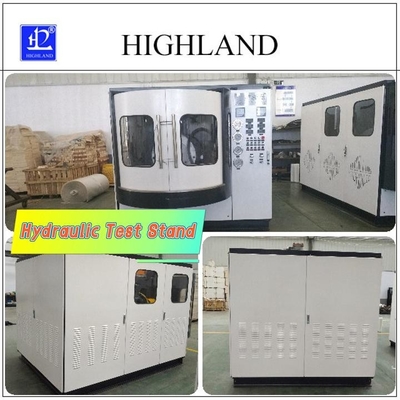 HIGHLAND Kompaktowa konstrukcja Hydrauliczne stanowiska badawcze 380 l/min Przepływ 1 rok gwarancji