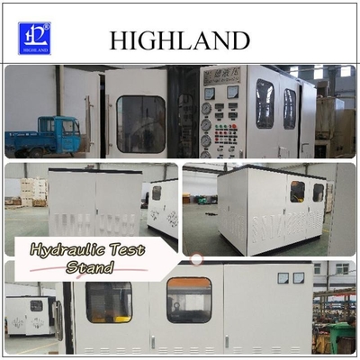 HIGHLAND Kompaktowa konstrukcja Hydrauliczne stanowiska badawcze 380 l/min Przepływ 1 rok gwarancji