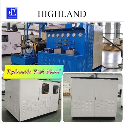 YST380 Hydraulic Motor Test Bench Clear Pipe Connection for Coalery