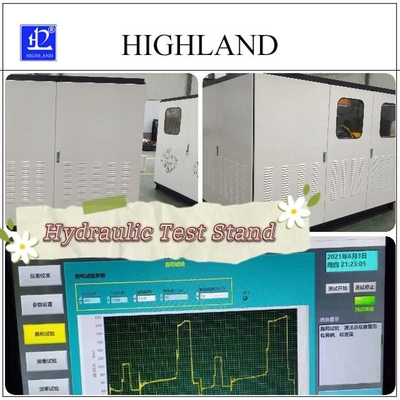 YST380 Hydraulic Motor Test Bench Clear Pipe Connection for Coalery