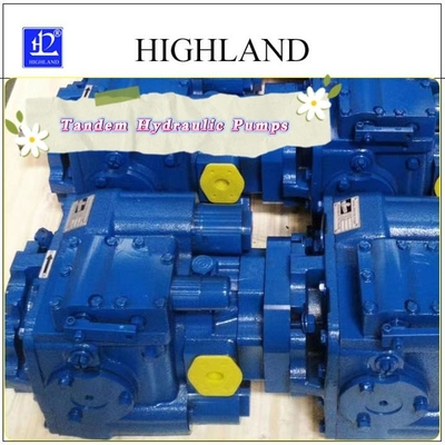 Maszyny do zbioru Tandem Hydrostatic Pump Komponenty układu hydraulicznego