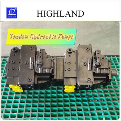 Maszyny do zbioru Tandem Hydrostatic Pump Komponenty układu hydraulicznego
