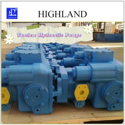 Wyroby żelaza odlewanego Tandem pompy hydrauliczne