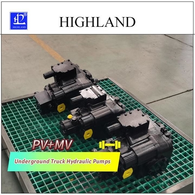 PV22 MV23 Wlewane żelazo Ciężarówki hydrauliczne z maksymalnym przemieszczeniem i 1 rok gwarancji