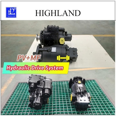 Wydajny ciągnik System przesyłki hydraulicznej Pompa tłokowa osiowa