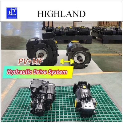 Wydajny ciągnik System przesyłki hydraulicznej Pompa tłokowa osiowa