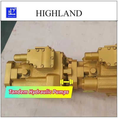 Szeroki zakres tandemowych pomp hydraulicznych z wieloma trybami sterowania