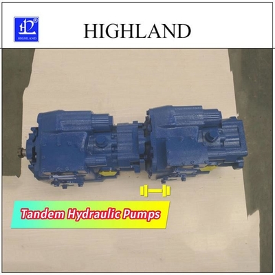 Szeroki zakres tandemowych pomp hydraulicznych z wieloma trybami sterowania