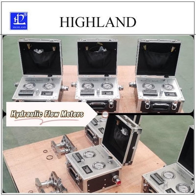 Kompaktowe hydrauliczne przepływomierze MYHT-1-5 dla koparek do testowania przepływu hydraulicznego
