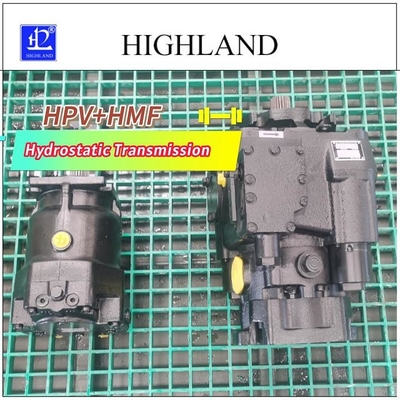 HPV110 HMF110 Podziemny ładowarka przesyłka hydrostatyczna w sklejce sklejkowej