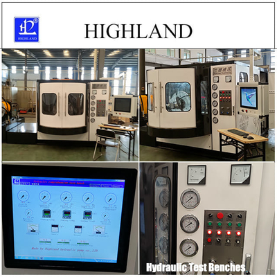 HIGHLAND Obrotowa wiertarka hydrauliczne ławki testowe 160 kW testowe pompy hydrauliczne i silniki