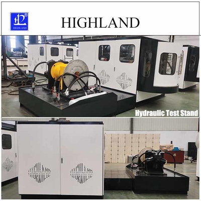 HIGHLAND Wysokiej wydajności hydrauliczne stanowiska badawcze 90 kW 380 L/min wyposażenie przepływowe