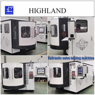 Badanie układu zaworu hydraulicznego z maszyną do badania zaworu hydraulicznego do koparek
