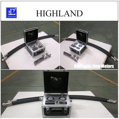 HIGHLAND Cement Mixer Hydraulic Flow Meter Data Display 400L/Min Badanie przepływu