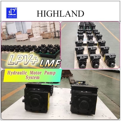 Rozwiązania systemowe: LPV90 Hydraulic Motor Pump System for Fast Work & Patent Certification