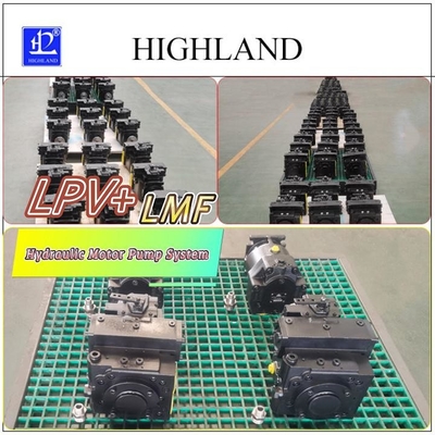 Rozwiązania systemowe: LPV90 Hydraulic Motor Pump System for Fast Work & Patent Certification