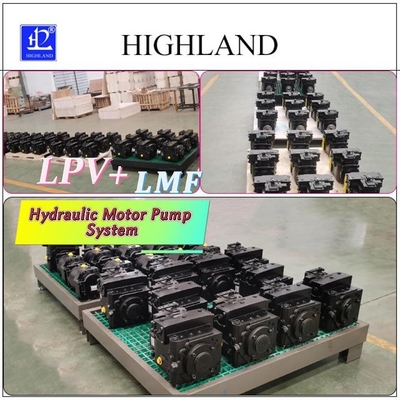 Rozwiązania systemowe: LPV90 Hydraulic Motor Pump System for Fast Work & Patent Certification
