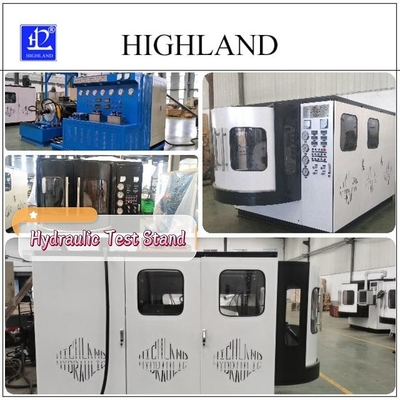 110 Kw hydrauliczne stanowiska badawcze pokazują lokalizację Lokalne z kompaktową strukturą dla koparek