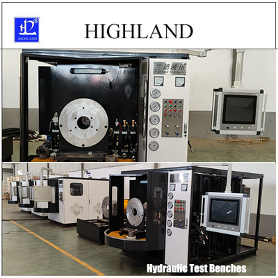 HIGHLAND Kopalnia węgla hydrauliczne stanowiska badawcze Przepływ 450 l/min Badanie hydrauliczne pompy i silniki