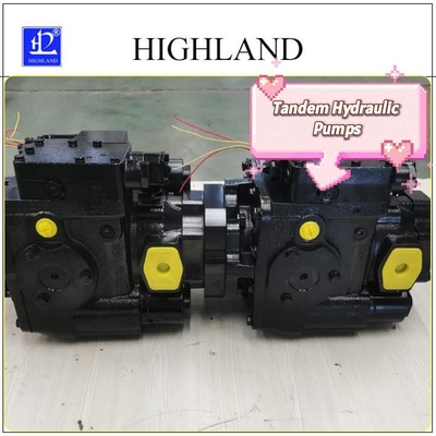 Komponenty układu hydraulicznego Harvester Tandem Pompy z konstrukcją żeliwa odlewanego